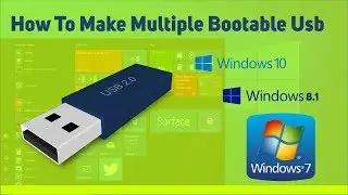 How To Make Flash Multi Bootable Like Windows 7 Windows 10 etc  By Think Expert