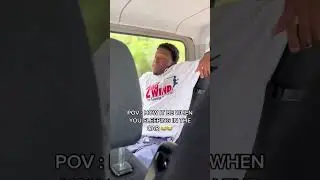 POV: How it be When You Sleeping in the Car #shorts #comedy #funny #fyp