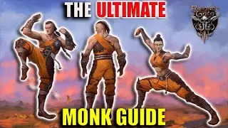 Baldur's Gate 3 BEST Open Hand Monk Build Guide