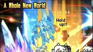 King Phonoa Duo vs Metafilibuster | Zero Field~A Whole New World! Battle Cats!