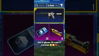 M416 Glacier 9 Material 😳🥺