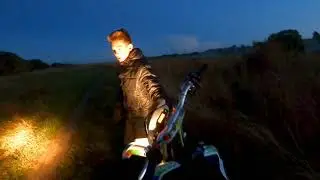 Bike ride. Oka river. Video 6