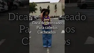 Dica de penteado para cabelos cacheados😍