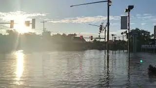 Ida flooding in Collegeville, PA 9/2/21
