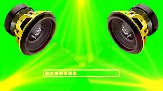 GREEN SCREEN effect DJ | Concert Stage Lights Green Screen Animated Background