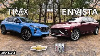 2024 Chevy Trax vs 2024 Buick Envista Compared! The BEST New Small SUVs? /// Allcarnews