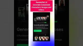 RenderNet AI Generate Consistent Characters, images and videos #rendernet #ai #aitools #technology