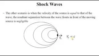 SHOCK WAVES & Mach Number (With examples)