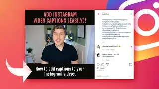 Add Instagram Video Captions (EASILY!)