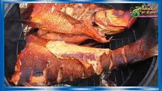 РЫБА ГОРЯЧЕГО КОПЧЕНИЯ, В КАЗАНЕ НА КОСТРЕ , рецепты из рыбы от fisherman dv. 27 rus