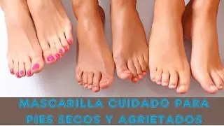 Mascarilla Cuidado para Pies Secos y Agrietados
