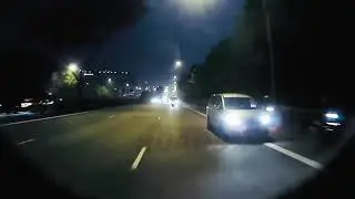 Motor side-swiped