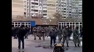 Ліквідація базарчику на Вигурівщині (Троєщині) в Києві 3 грудня ц. р.