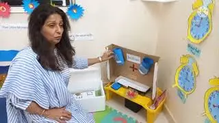 Teaching mathematics to toddler #learningwithnafisa