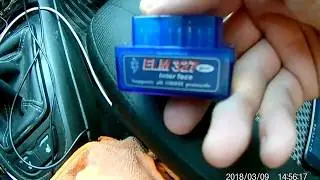 Lada Vesta. Airbag light on dashboard. Part 1