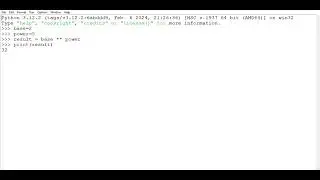 Python program : WAP to find power of a number 