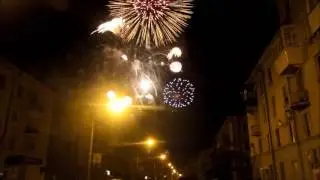 салют в г. Новокуйбышевск на День города 2014