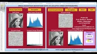 Matlab Code for Image Encryption Decryption Using ECC Elliptic Curve Cryptography| With Source Code