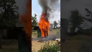 Сжег туалет 🚾 Приехала пожарная машина 🚨 