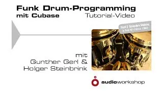 Funk Drum-Programming mit Cubase Tutorial-Video
