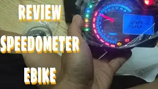 Review speedometer for Ebike