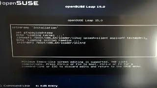 Ставлю собі новий Лінукс на NVMe SSD (acpi=off textmode=1)