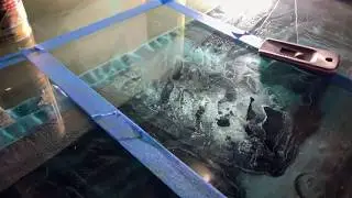 Aquarium Overhaul - Day 2+3 - Status update & glass issues
