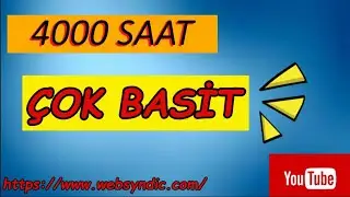 4000 SAAT İZLENME NASIL YAPILIR ? / #7 ( En Basit Yöntem 2021 )