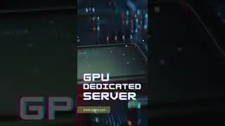 GPU Dedicated Server - For High-performance Demanding workloads!#Short