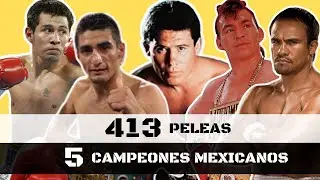 SoyNica "Los 5 Grandes del Boxeo Mexicano: Leyendas que Definieron la Historia". #boxeomexicano #box