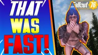 Leveling a new character to 50 FAST in Fallout 76