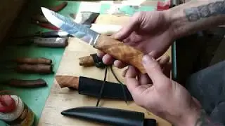 Три ножа и топор! Очередной заказ!