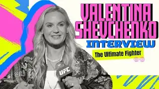Valentina Shevchenko speaks to the media ahead of The Ultimate Fighter 32