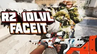 МНЕ КОМП ФЕЙСИТ СЛИВАЕТ ! 1 ! R2 10 LVL FACEIT  В КС ГО