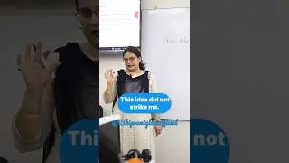 यह Idea मेरे दिमाग़ में नहीं आया । Translation in Hindi English | Spoken English #grammar #english