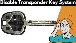 How To Disable a Transponder Key System in 8 Simple Steps