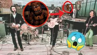 Freddy Fazbear Caught in The Beatles Video (SCARY)(REAL)(NOT CLICKBAIT)