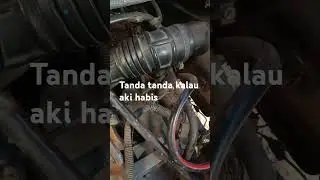 Tanda Tanda Aki Habis setrum #dinamo #dinamostater #aki #akisoak #bengkelmobil #automobile