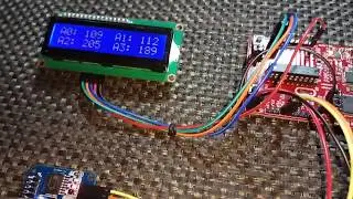 TI MSP430G2xx Software I2C - Interfacing PCF8591 8-bit I2C ADC-DAC Module Example