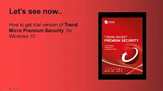 Trend Micro Premium Security -  Walkthrough