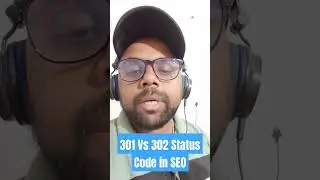 301 Vs 302 Status Code in SEO In Hindi #seo #seotips #shorts