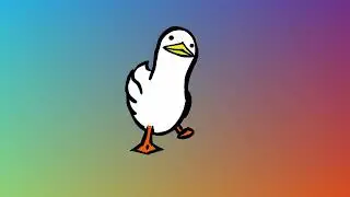 Rainbow Walking Duck (HD MP4 Download)