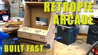 Full Size RetroPie Arcade Build - Time Lapse