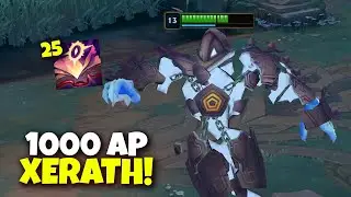1000 AP FREAK XERATH!