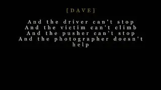 4. Subway lyrics (Ghost Quartet)