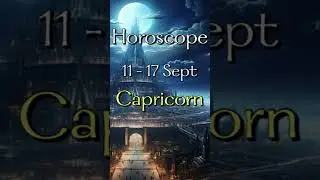 ♑️ Capricorn Weekly Horoscope September 11-17