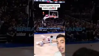 Tenía la mano rota y aún así seguía jugando👀 