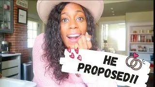 HE PROPOSED!!!