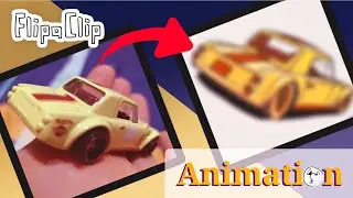 FLIPACLIP ANIMATION PROCESS, HOW TO ANIMATE A RUNNING CAR ANIMATION 2.0