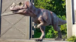 ALL CARNIVORE DINOSAURS FIGHTING IN ISLA NUBLAR - Jurassic World Evolution 2